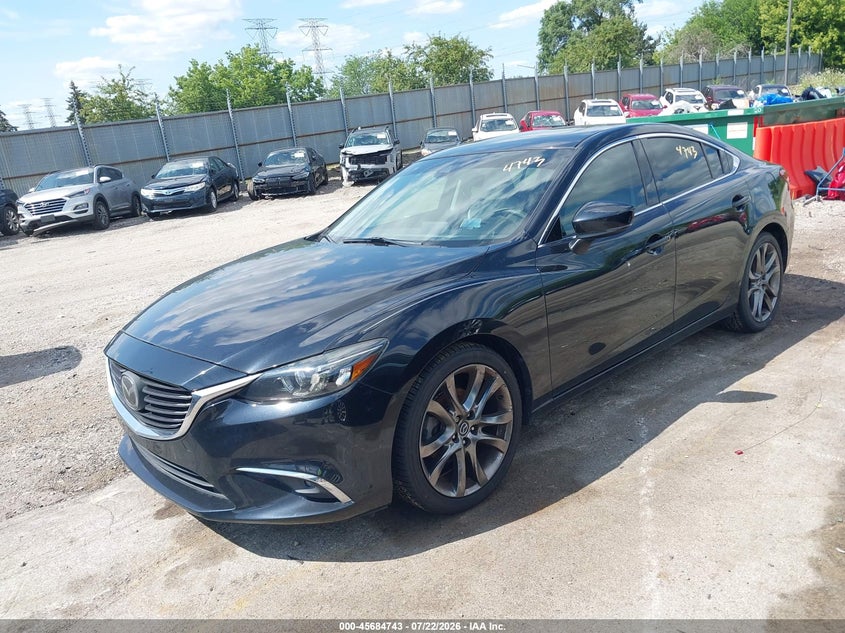 Vin: jm1gl1w58h1104546, lot: 46183352, mazda mazda6 grand touring 20172