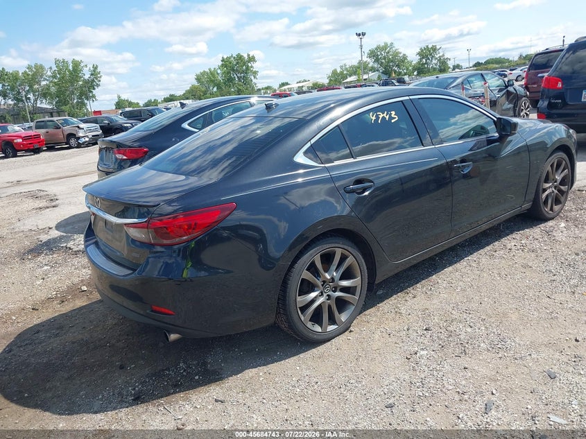 Vin: jm1gl1w58h1104546, lot: 46183352, mazda mazda6 grand touring 20174