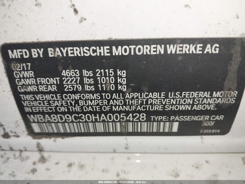 2017 BMW 330I XDRIVE · Фото 9