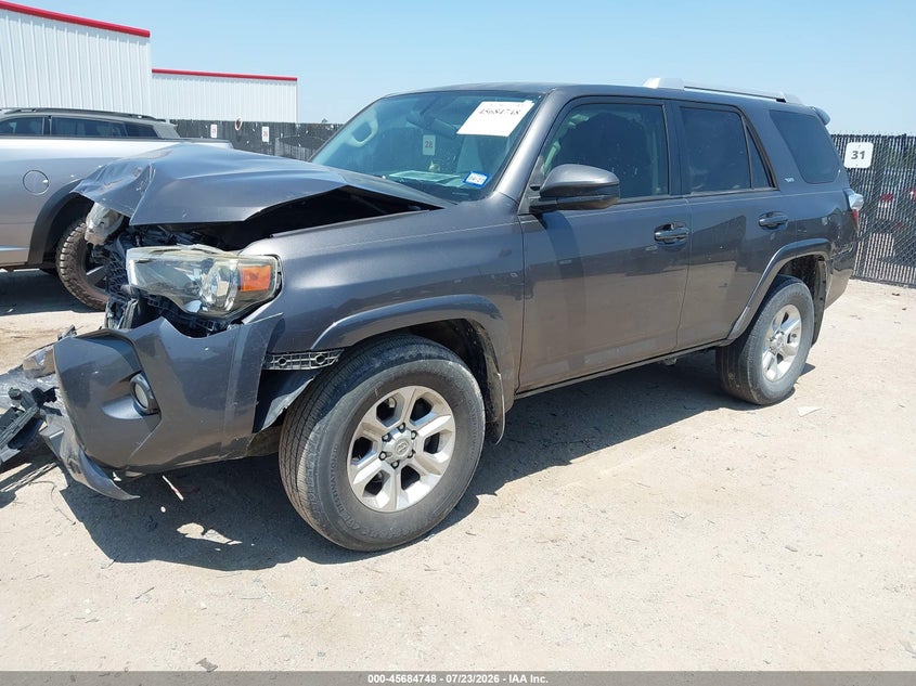 Vin: jtezu5jr0e5077379, lot: 46183357, toyota 4runner sr5 20142