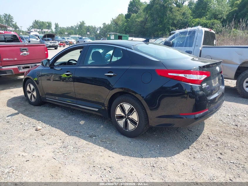 Vin: knagm4ad9c5030601, lot: 46183366, kia optima hybrid ex 20123