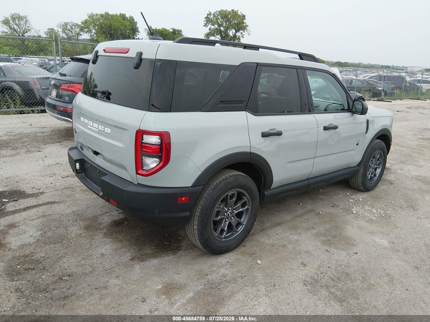Vin: 3fmcr9b65mrb32939, lot: 46183368, ford bronco sport big bend 20214