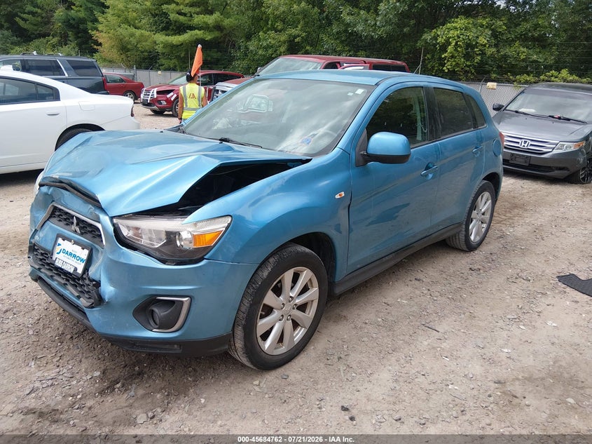 2014 Mitsubishi Outlander Sport Es VIN: 4A4AR3AU0EE021916 Lot: 45684762