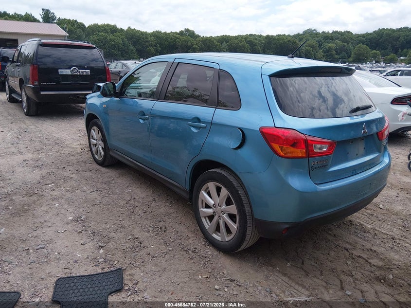 2014 Mitsubishi Outlander Sport Es VIN: 4A4AR3AU0EE021916 Lot: 45684762