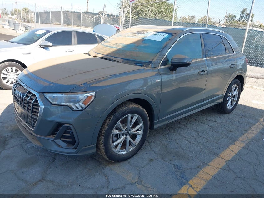 Vin: wa1decf38s1094464, lot: 46183383, audi q3 premium 45 tfsi s line quattro tiptronic 20252