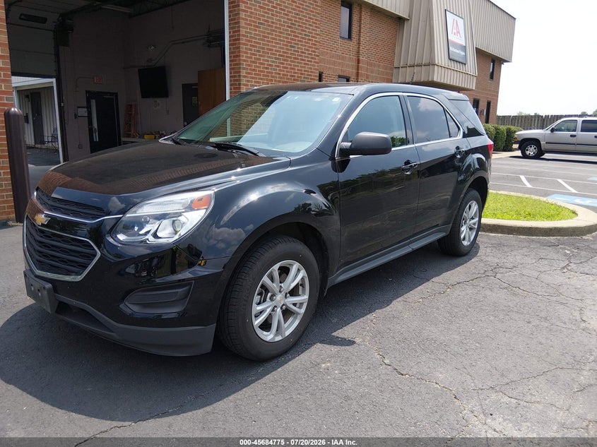 Vin: 2gnfleek6h6324251, lot: 46183384, chevrolet equinox ls 20172