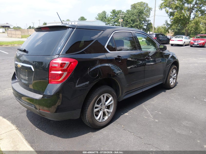 Vin: 2gnfleek6h6324251, lot: 46183384, chevrolet equinox ls 20174