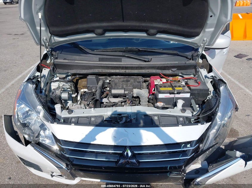 2024 MITSUBISHI MIRAGE SEDAN 1.2L I-3 DOHC, VVT, 78HP