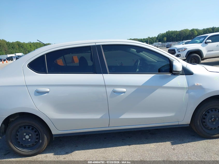 2024 MITSUBISHI MIRAGE SEDAN 1.2L I-3 DOHC, VVT, 78HP