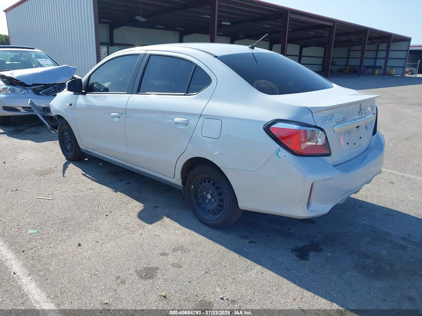 2024 MITSUBISHI MIRAGE SEDAN 1.2L I-3 DOHC, VVT, 78HP