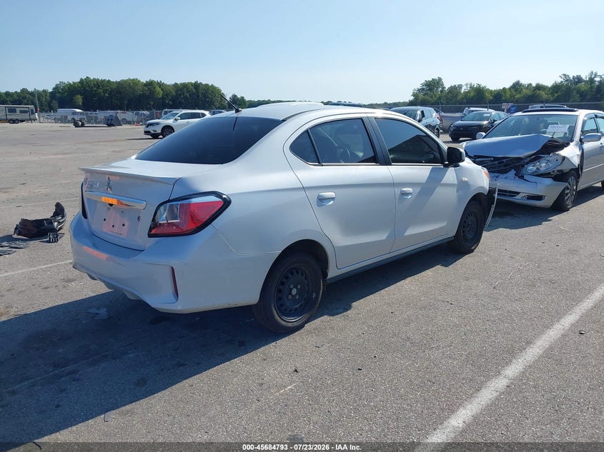 2024 MITSUBISHI MIRAGE SEDAN 1.2L I-3 DOHC, VVT, 78HP