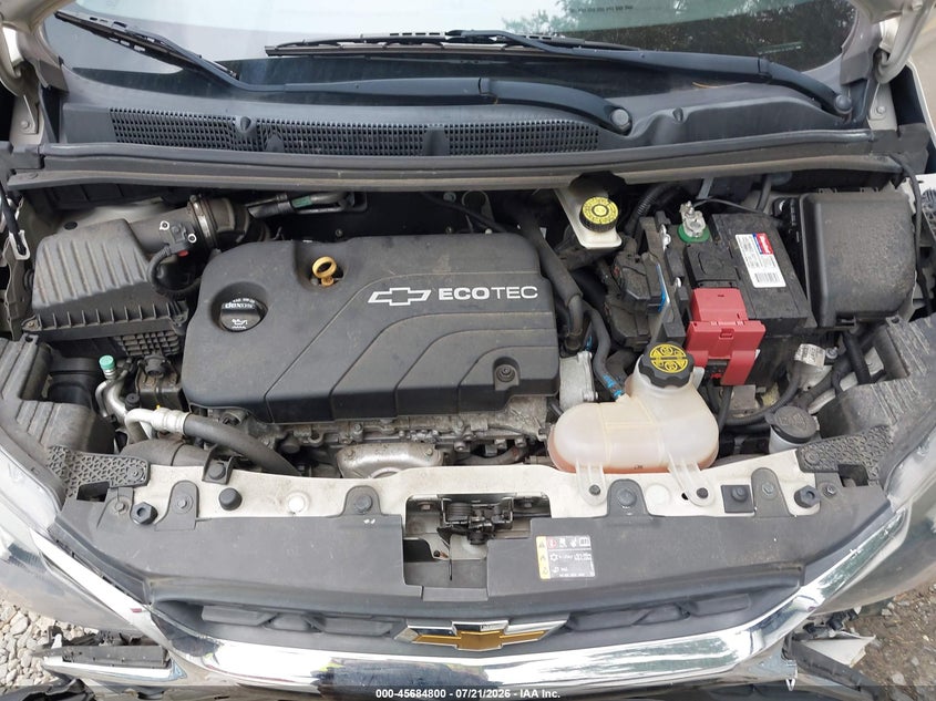2020 Chevrolet Spark Fwd 1Lt Automatic VIN: KL8CD6SA5LC443783 Lot: 45684800