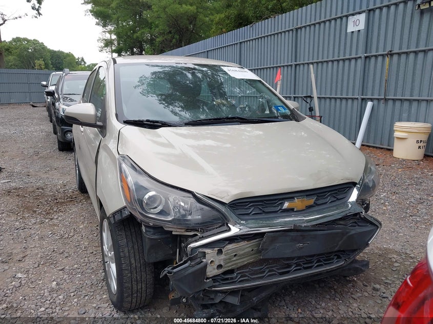 2020 Chevrolet Spark Fwd 1Lt Automatic VIN: KL8CD6SA5LC443783 Lot: 45684800