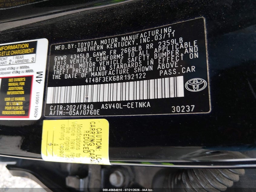 AtlanticExpress - Toyota Camry