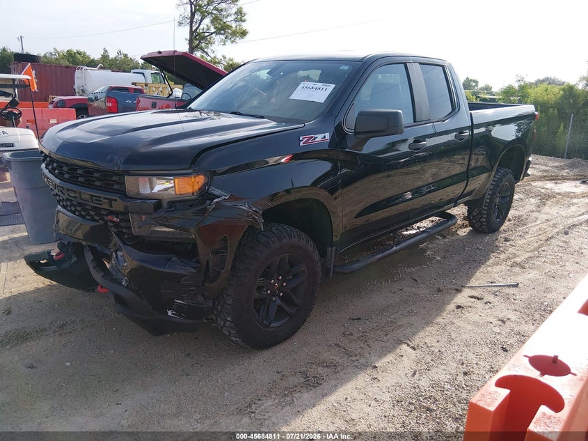 2019 Chevrolet Silverado 1500 Custom Trail Boss VIN: 1GCRYCEH5KZ210026 Lot: 45684811