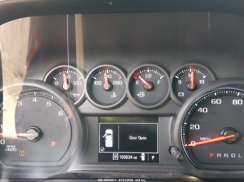 2019 Chevrolet Silverado 1500 Custom Trail Boss VIN: 1GCRYCEH5KZ210026 Lot: 45684811