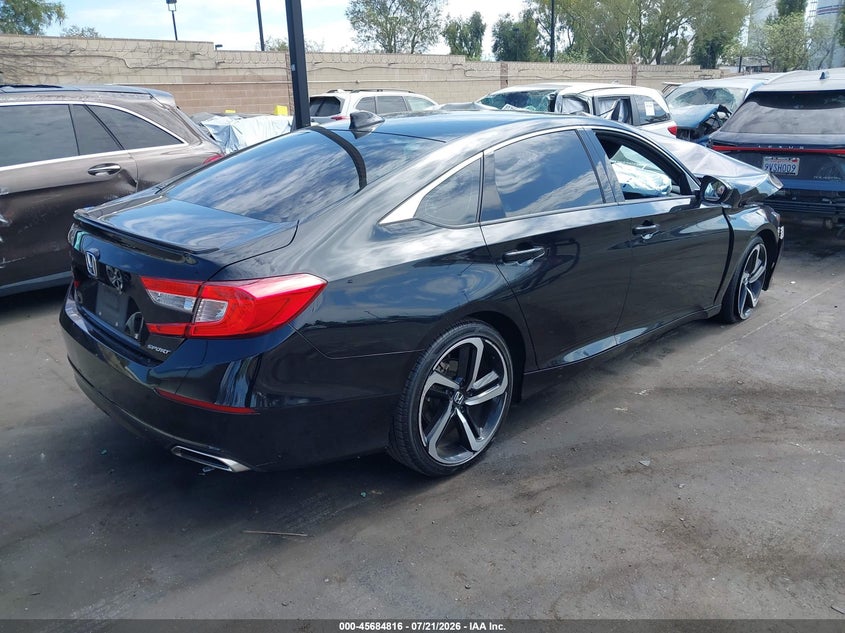 Vin: 1hgcv1f38la058086, lot: 46183425, honda accord sport 20204