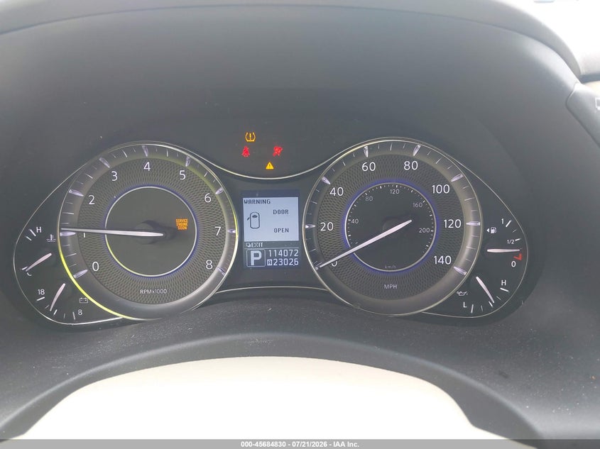 2012 Infiniti Qx56 VIN: JN8AZ2NEXC9015393 Lot: 45684830