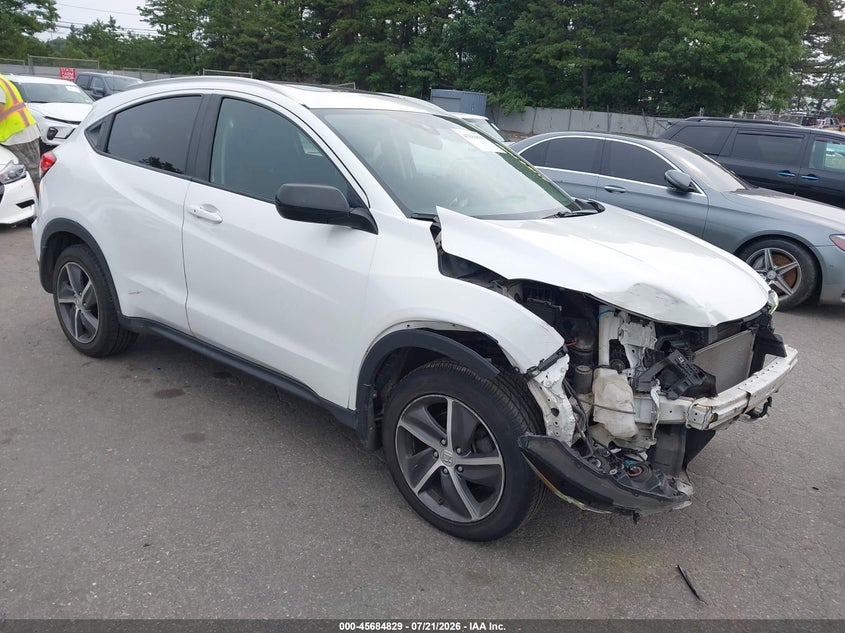 2022 Honda Hr-V Awd Ex, Перёд, IAAI, VIN 3CZRU6H58NM738142