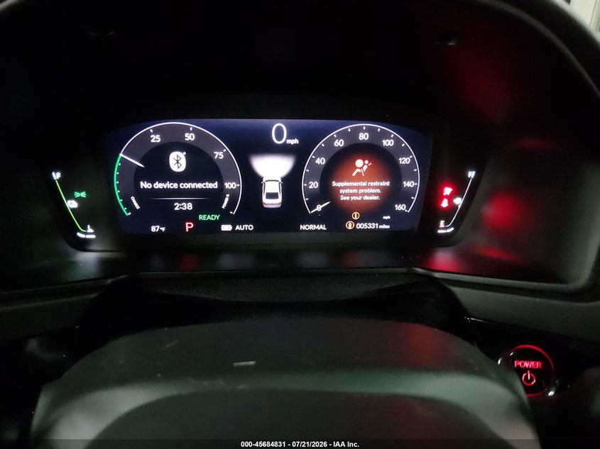 2026 HONDA ACCORD HYBRID auction photo 7