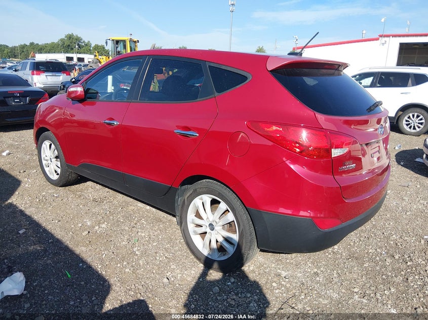 Vin: km8jucacxdu772180, lot: 46183441, hyundai tucson limited 20133