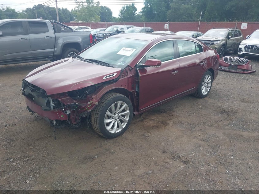 Vin: 1g4gb5g38gf133159, lot: 46183442, buick lacrosse leather 20162