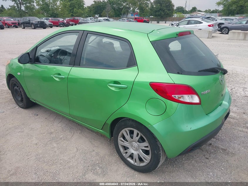 Vin: jm1de1hy6b0115515, lot: 46183452, mazda mazda2 sport 20113