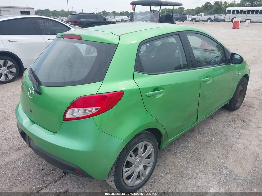 Vin: jm1de1hy6b0115515, lot: 46183452, mazda mazda2 sport 20114