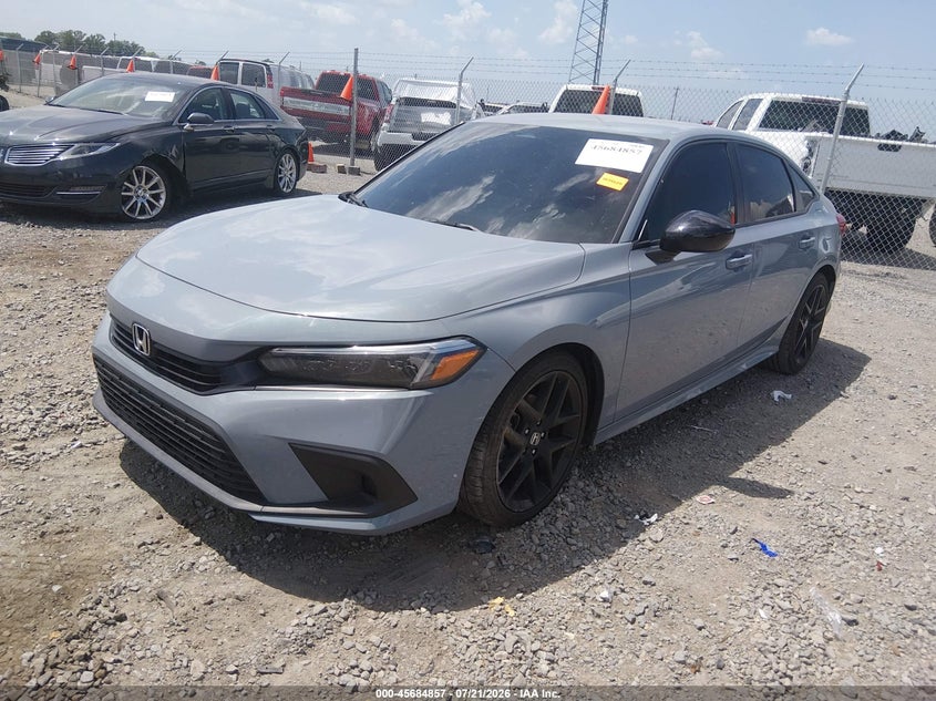 2024 Honda Civic, Right Side, IAAI, VIN 2HGFE2F50RH549427 — photo 2
