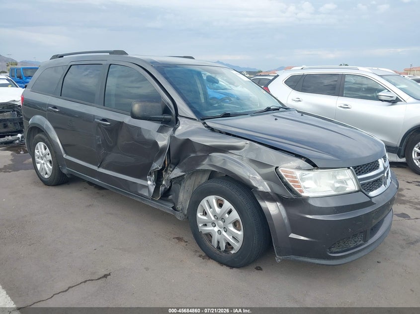 2016 Dodge Journey Se VIN: 3C4PDCAB4GT231257 Lot: 45684860