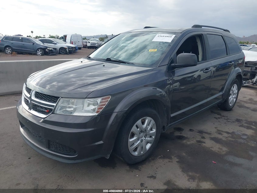 2016 Dodge Journey Se VIN: 3C4PDCAB4GT231257 Lot: 45684860