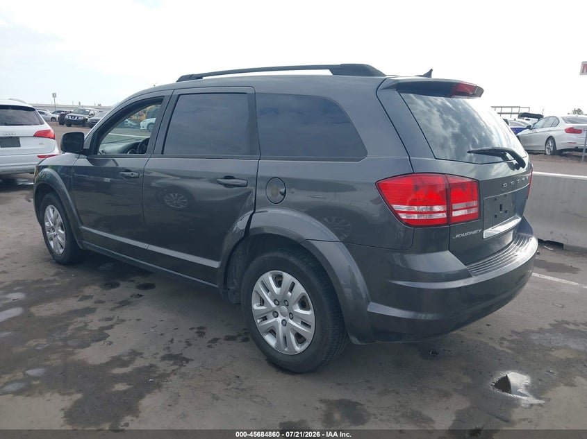 2016 Dodge Journey Se VIN: 3C4PDCAB4GT231257 Lot: 45684860