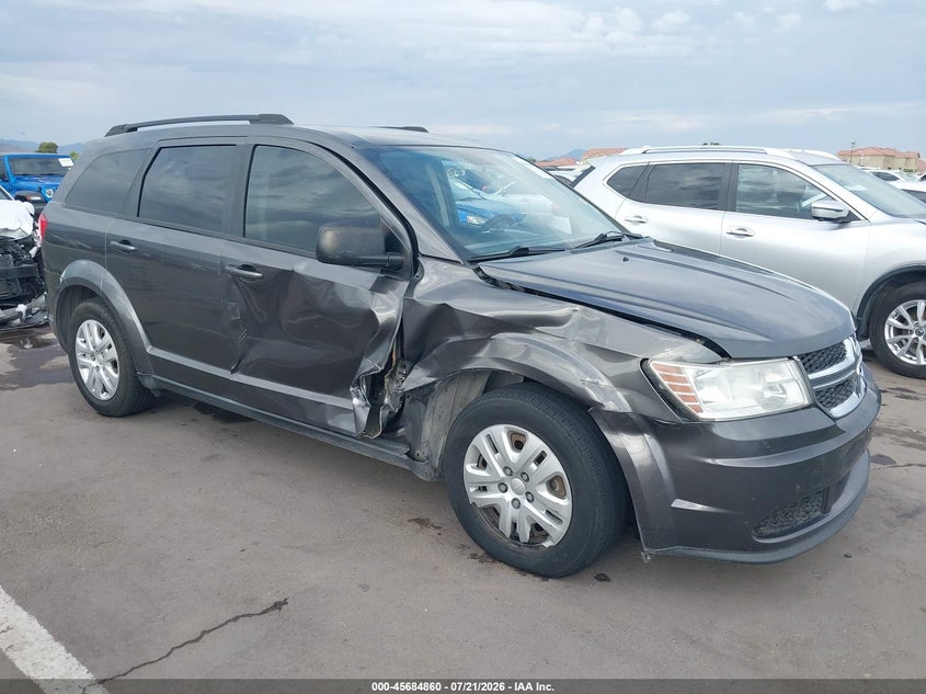 2016 Dodge Journey Se VIN: 3C4PDCAB4GT231257 Lot: 45684860