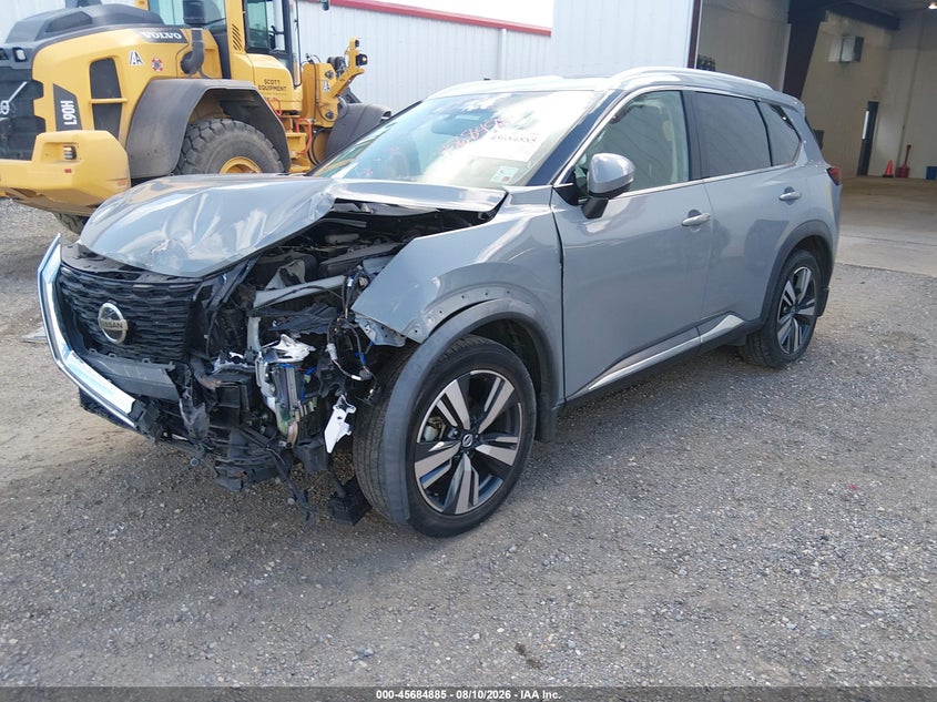 Vin: 5n1at3ca9mc759232, lot: 46183494, nissan rogue sl fwd 20212