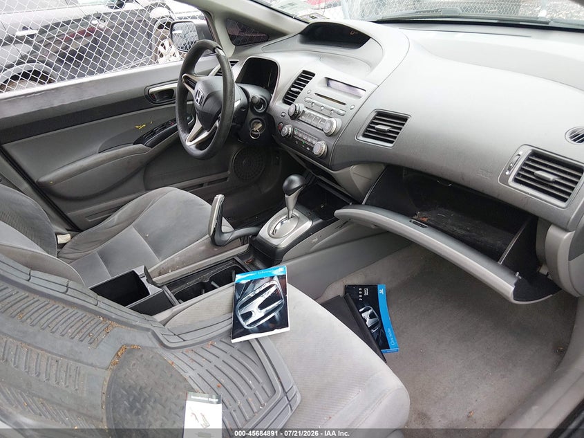 2009 Honda Civic Lx VIN: 2HGFA16529H368075 Lot: 45684891