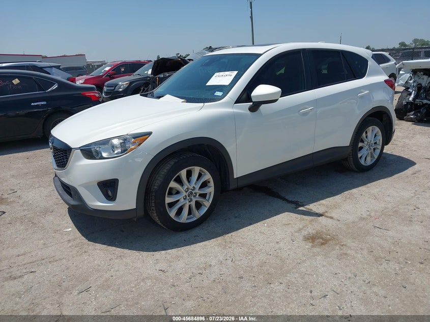 Vin: jm3ke2dy5e0350115, lot: 46183505, mazda cx-5 grand touring 20142