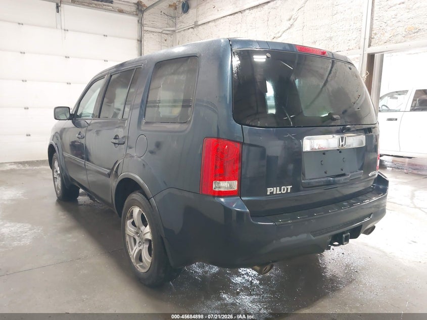 2012 Honda Pilot Ex-L VIN: 5FNYF4H50CB067857 Lot: 45684898