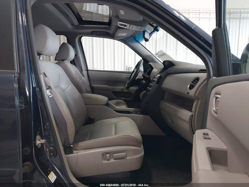 2012 Honda Pilot Ex-L VIN: 5FNYF4H50CB067857 Lot: 45684898