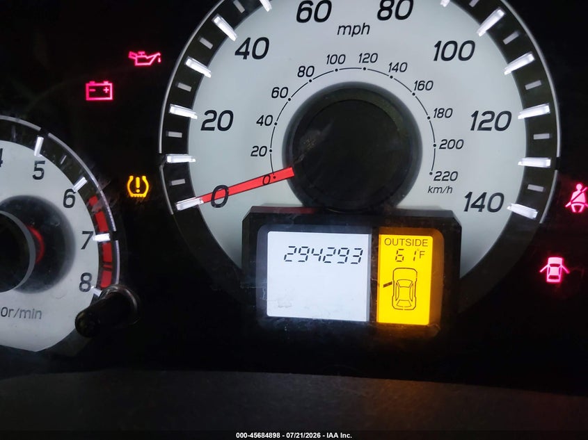2012 Honda Pilot Ex-L VIN: 5FNYF4H50CB067857 Lot: 45684898