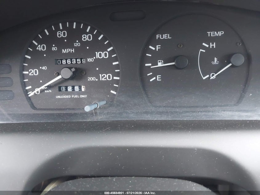 1997 Nissan Sentra Gle/Gxe/Xe VIN: 1N4AB41D7VC776807 Lot: 45684901