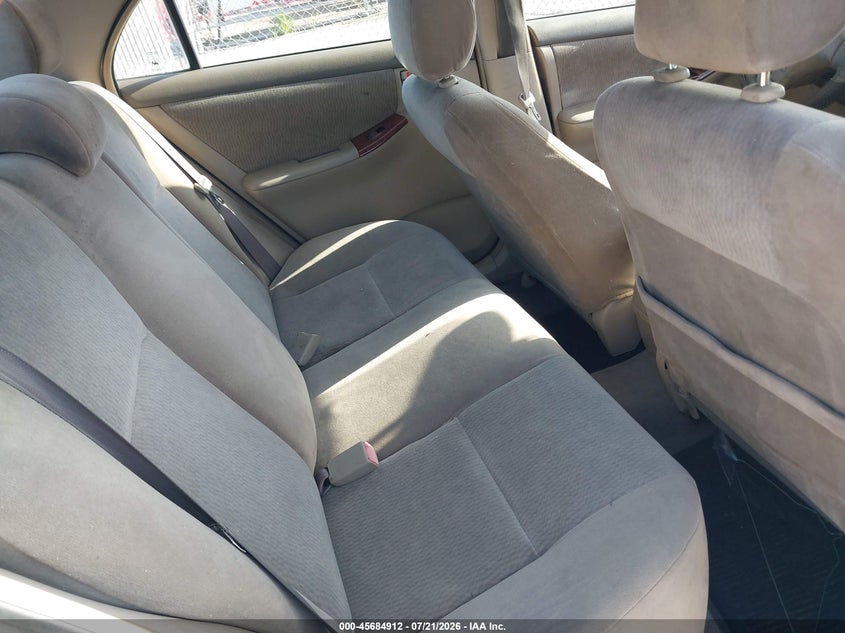 2005 Toyota Corolla Le VIN: JTDBR32E552058240 Lot: 45684912