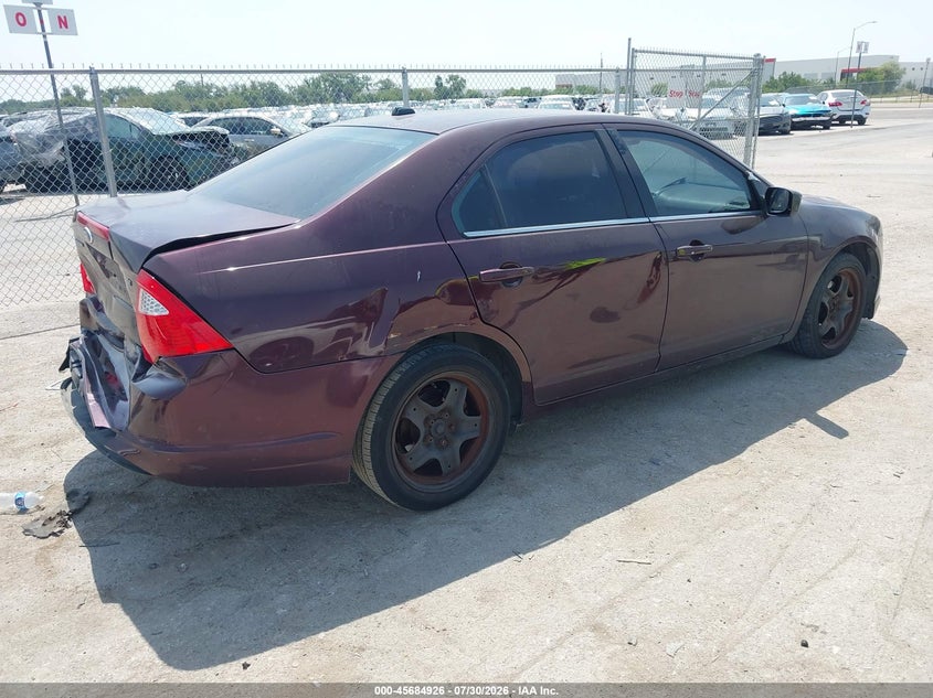 Vin: 3fahp0ha6br280737, lot: 46183535, ford fusion se 20114