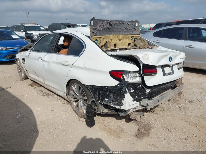 Vin: wba13ag08mcf18109, lot: 46183537, bmw 530e 20213