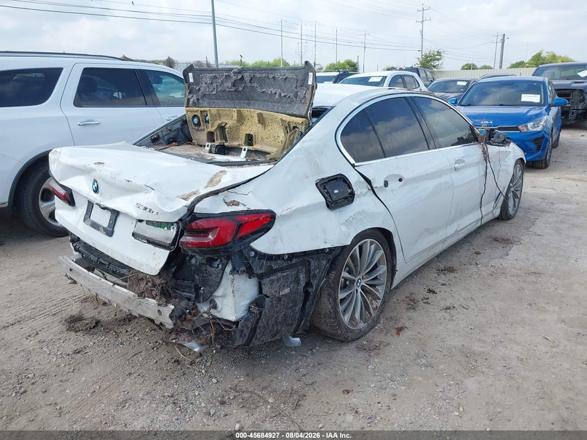 Vin: wba13ag08mcf18109, lot: 46183537, bmw 530e 20214