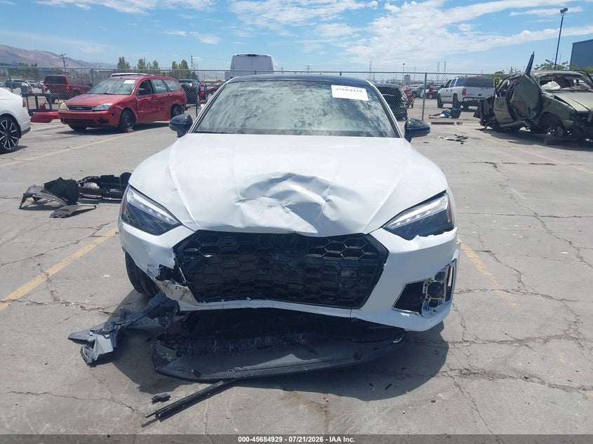 2024 AUDI S5 COUPE 3.0L V-6 DI, DOHC, VVT, TURBO, 349HP