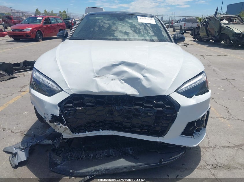 2024 AUDI S5 COUPE 3.0L V-6 DI, DOHC, VVT, TURBO, 349HP