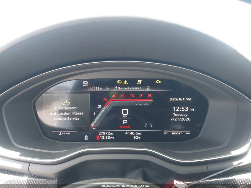 2024 AUDI S5 COUPE 3.0L V-6 DI, DOHC, VVT, TURBO, 349HP