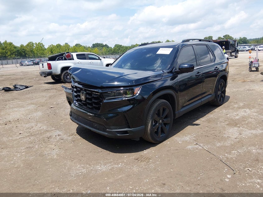Vin: 5fnyg1h93sb090868, lot: 46183560, honda pilot black edition 20252