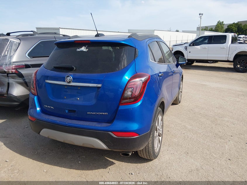 Vin: kl4cjasbxjb614892, lot: 46183562, buick encore preferred 20184