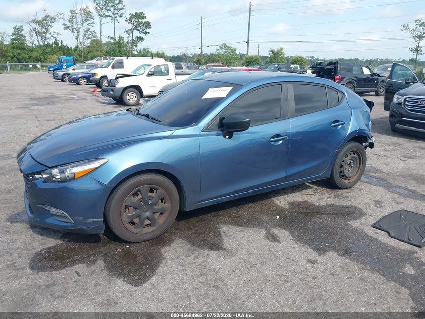 Vin: 3mzbn1u78hm125180, lot: 46183571, mazda mazda3 sport 20172